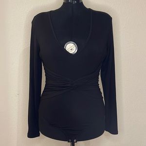 NWT Express x begin mirdalehi black bodysuit